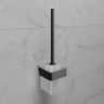 Ершик для унитаза LEMARK SMOOTH LINE с держателем графит 9766021