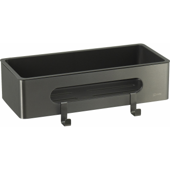 Полка для душа прямая LEMARK SHELF LINE 9776045 графит